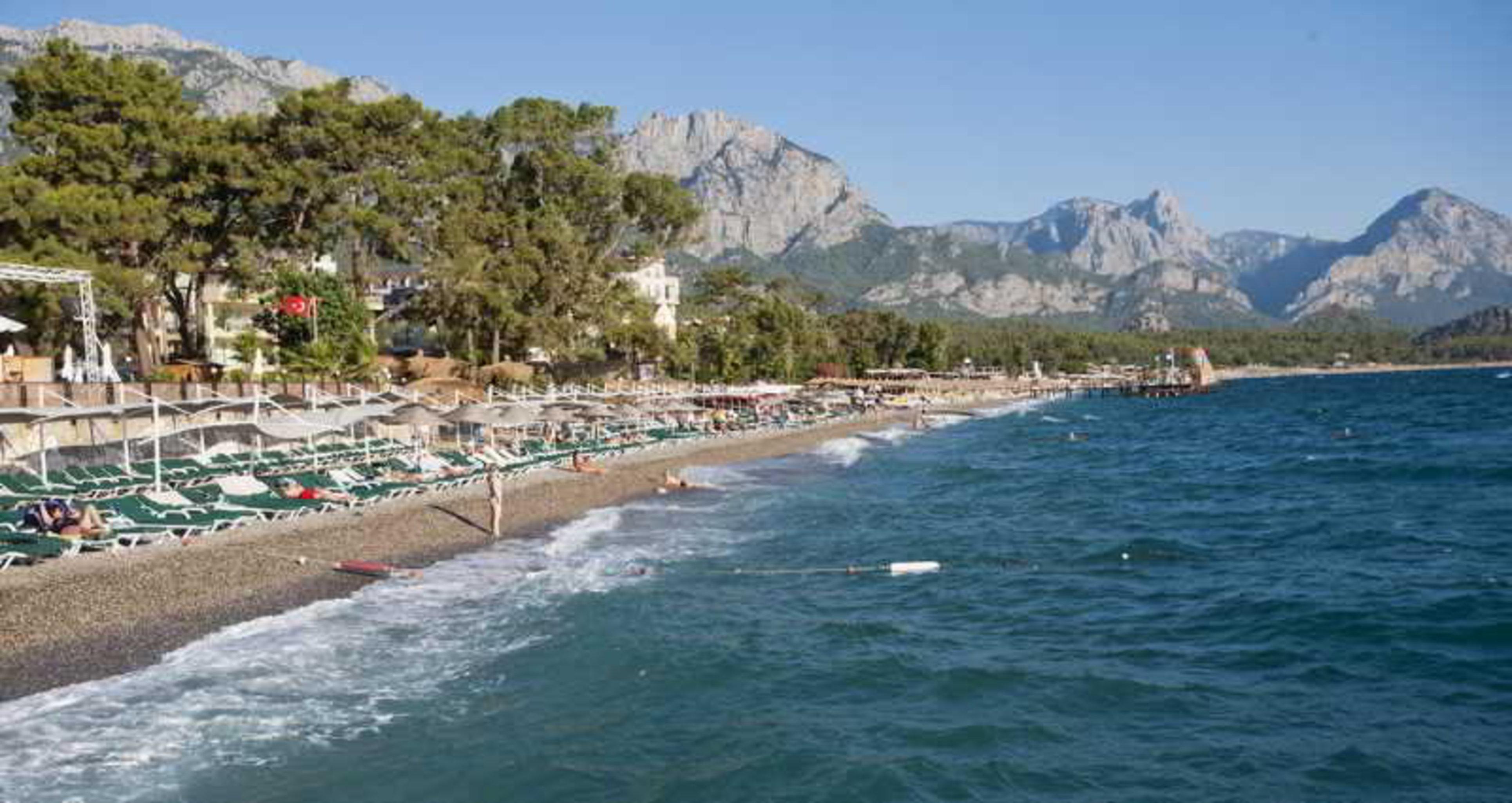 Crystal Aura Beach Resort & Spa Kemer Esterno foto