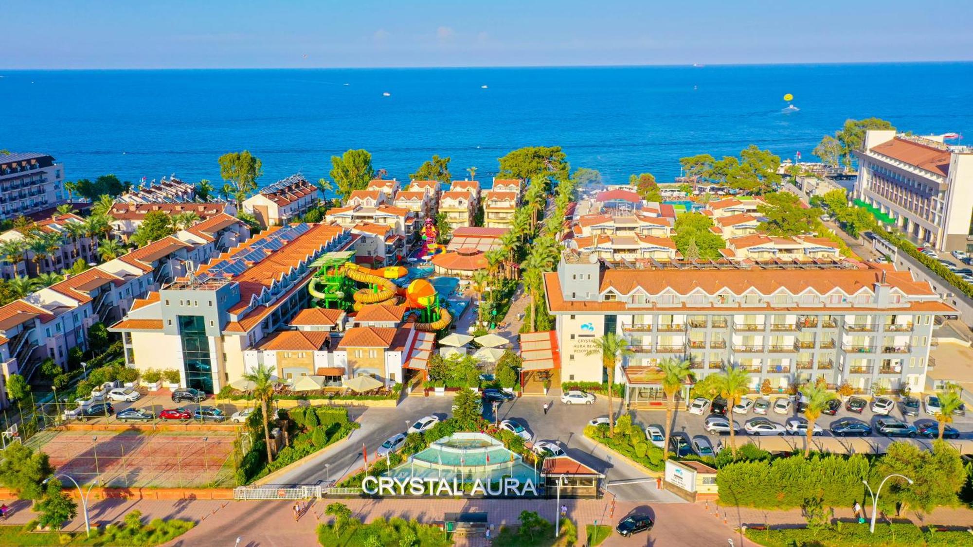 Crystal Aura Beach Resort & Spa Kemer Esterno foto